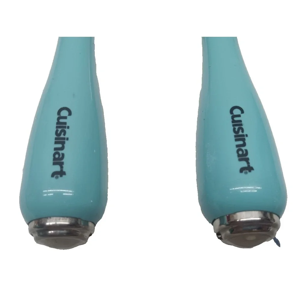 Cuisinart Turquoise Aqua Handle‎ Stainless Ice Cream Scoop, Round Pizza Cutter